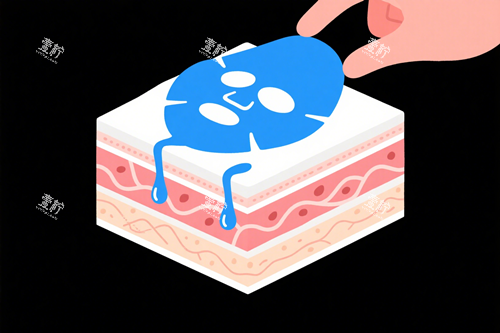 皮肤面膜补水