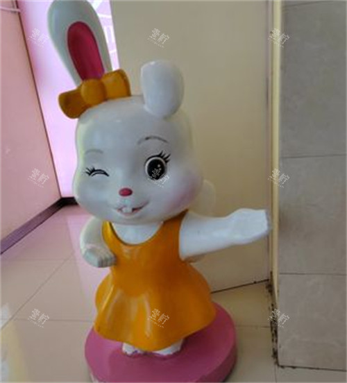 兔博士口腔入口吉祥物图片