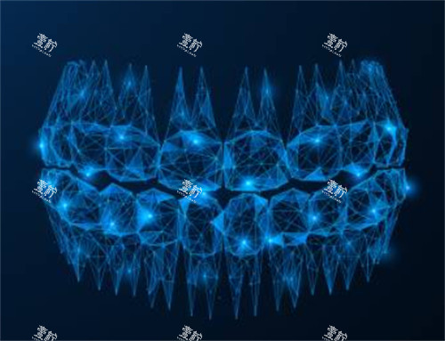 种植牙科幻示意图 种植牙科幻示意图